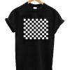 Kristen Stewart Checkerboard T-shirt