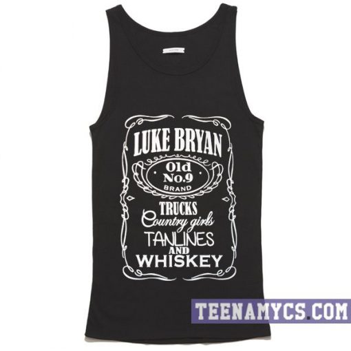 Luke Bryan Whiskey Tank top