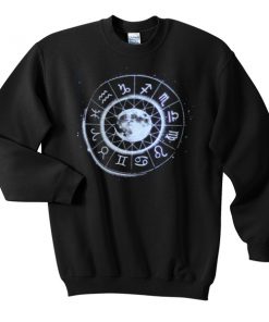 Moon Zodiac Sign Sweatshirt
