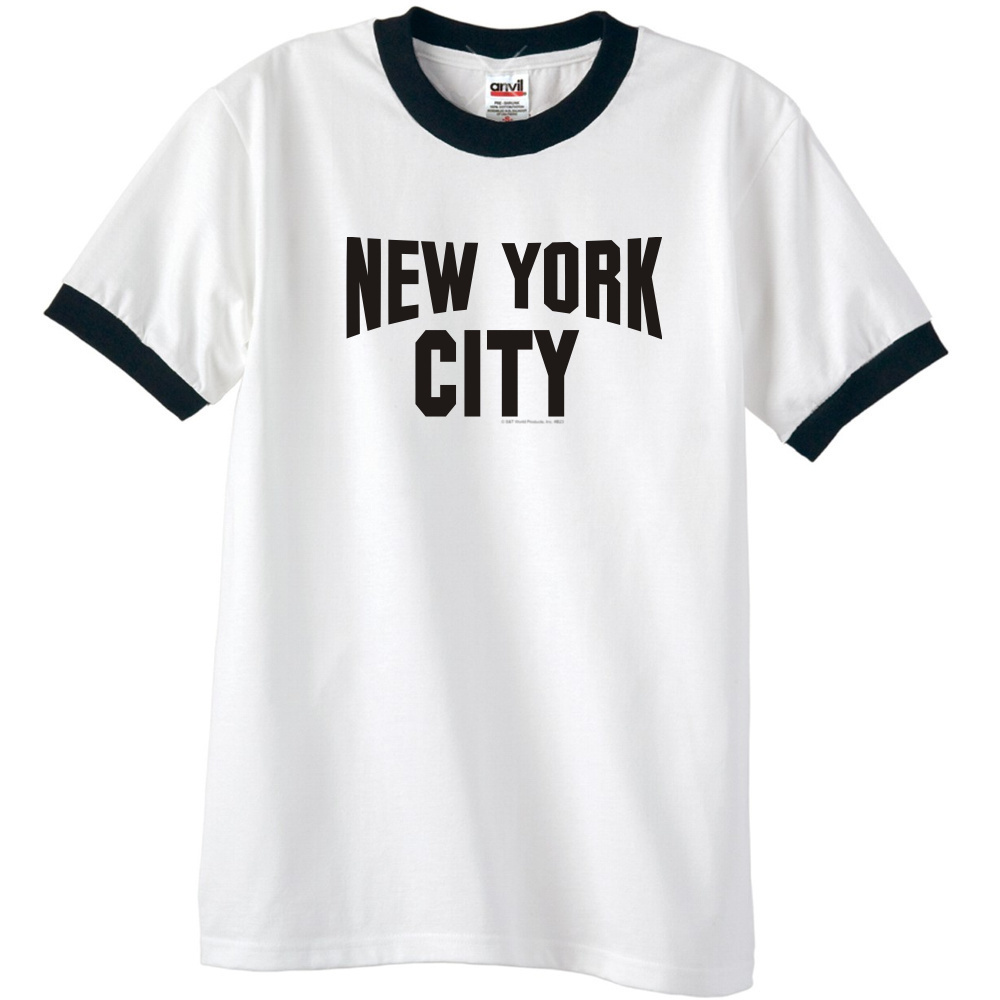 New York City Ringer T shirt