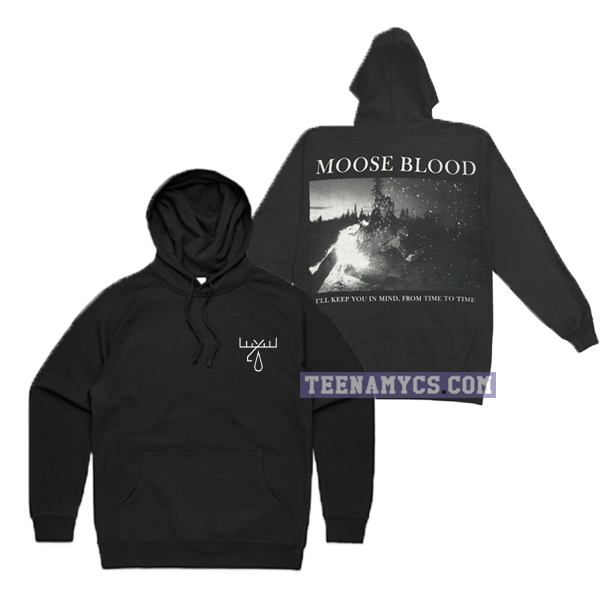 Moose Blood I'll keep you in mind from time to time Hoodie