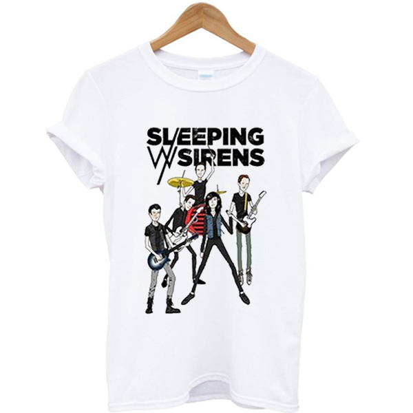 Sleeping With Sirens Cartoon T-shirt