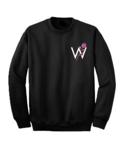 Sleeping With Sirens Pink Rose Sweatshirt