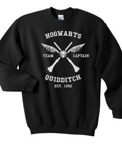 Hogwarts Quidditch Est 1092 Team Captain Sweatshirt