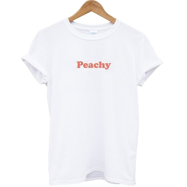 Peachy Letter T-shirt