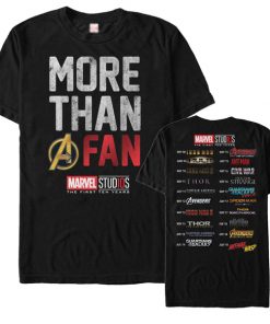 Marvel More Than a Fan T-shirt
