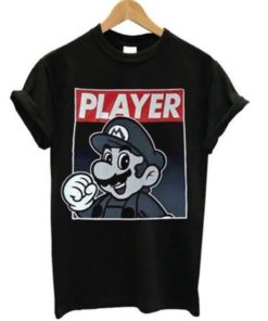Player Super Mario T-shirt