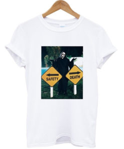 Scream Safety or Death Graphic T-shirt