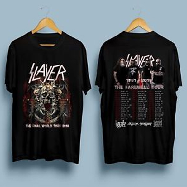 Slayer Final Farewell World Tour 2018 T-Shirt