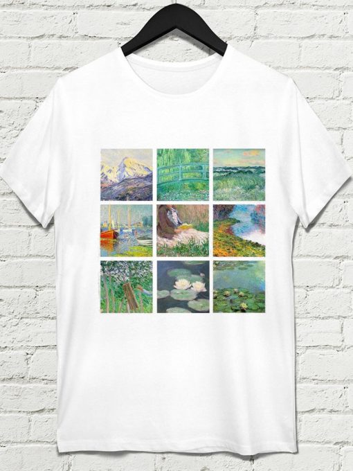 Claude Monet Graphic T-shirt