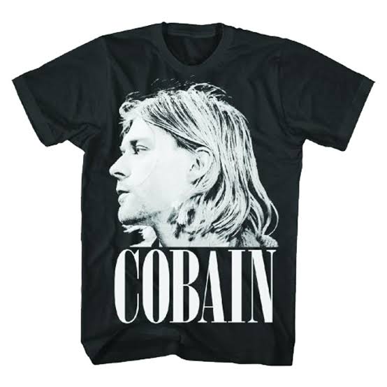 Kurt Cobain Side View T-shirt