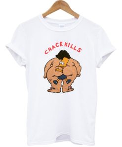 Bart Simpsons Crack Kills T-shirt