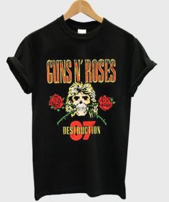 Guns N Roses Destruction 87 T-shirt