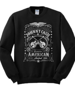 Johnny Cash Genuine American Rebel Sweatshirt