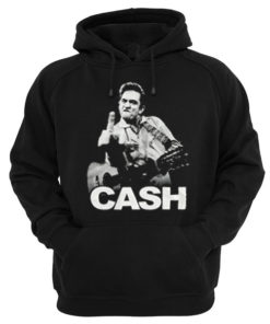 Johnny Cash Middle Finger Hoodie