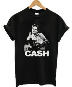 Johnny Cash Middle Finger T-shirt