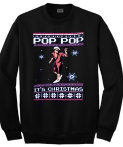 Bruno Mars Pop pop It's Christmas Sweatshirt