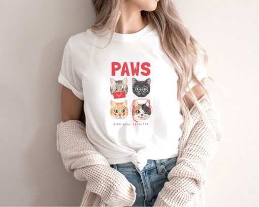 Paws Pick Your Favorite Paws T-Shirt