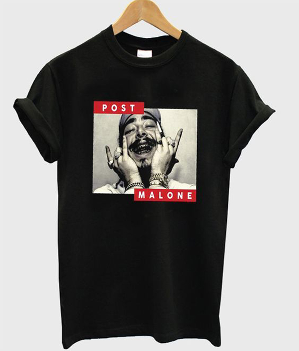 Post Malone Metal Hand Sign T-Shirt - teenamycs