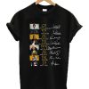 Star Wars Characters Signature T Shirt