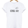Chill Out Smoking Alien T-Shirt