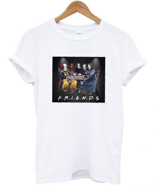 Friends TV Show Horror Character Graphic Tee