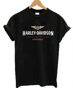 Harley Davidson Motorcycles Established T-Shirt