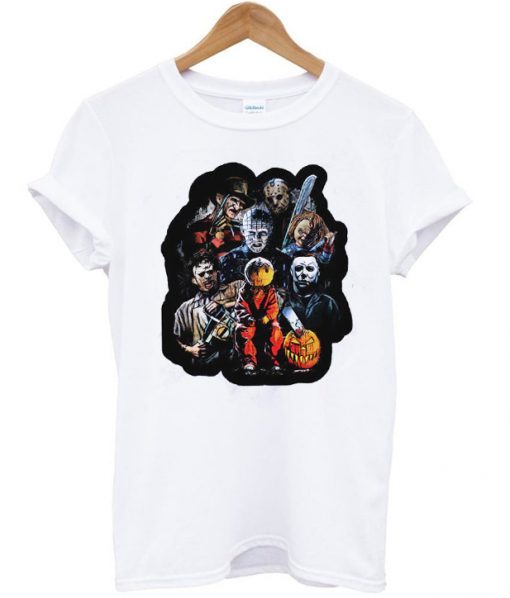 Horror Character Halloween T-shirt