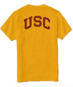 USC Logo Back Print T-shirt