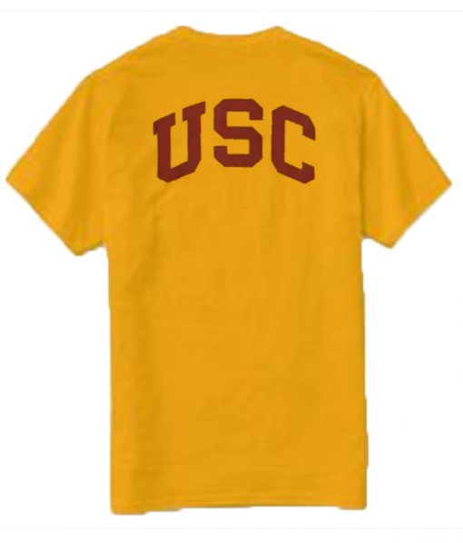 USC Logo Back Print T-shirt