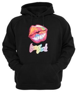 Lisa Frank Lips Hoodie