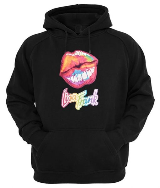 Lisa Frank Lips Hoodie