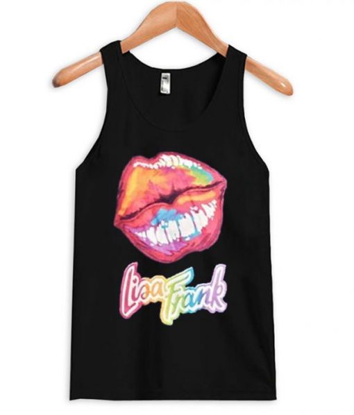 Lisa Frank Lips Tank Top