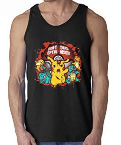 Pokemon Walking dead don't open dead inside tank top