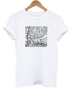 Starry Night Graphic T-shirt