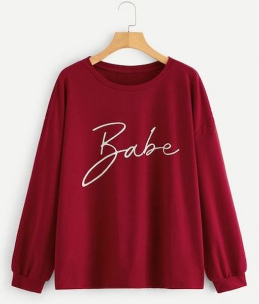 Babe Crewneck Sweatshirt