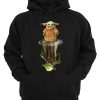 Baby Yoda Water Mirror Reflection Yoda Hoodie