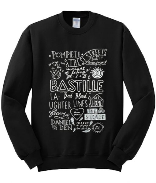 Bastille Collage Art Sweatshirt