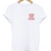 Good Sex No Stress One Boo No Ex Small Circle Big Checks Pocket Print T-shirt