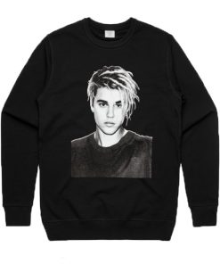 Justin Bieber Printed Sweatshirt