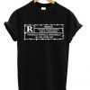 Rated R Respect T-Shirt