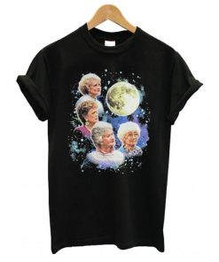 Bioworld The Golden Girls Women’s Four Golden Girls Moon T shirt