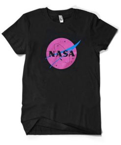 Nasa Pink Logo T-Shirt