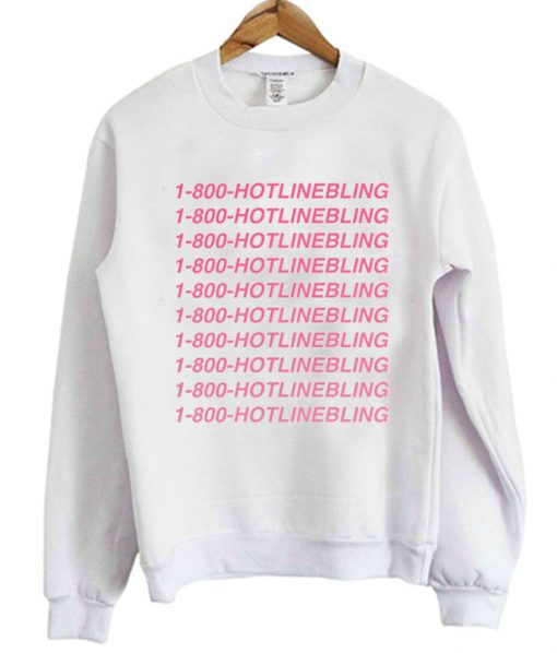 1 800 HOTLINEBLING Crewneck Sweatshirt