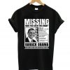 Barrack Obama Missing T-shirt