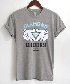Diamond Crooks Mickey Mouse Hands T-Shirt