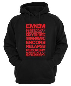 Eminem Albums List Hoodie