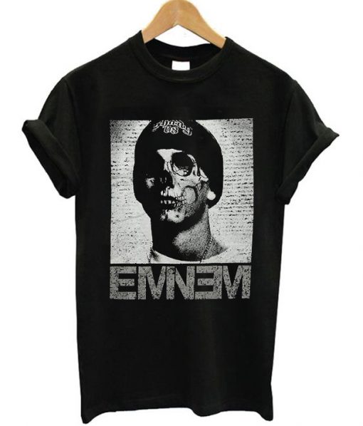 Eminem Skull Graphic T-Shirt