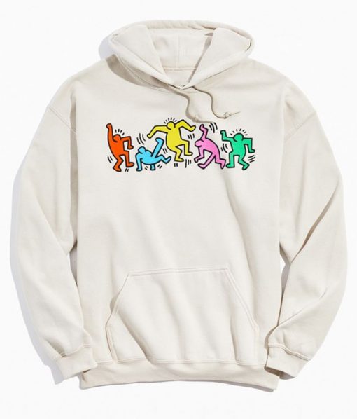 Keith Haring Art Hoodie