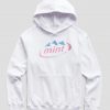 Mint Evian Logo Hoodie